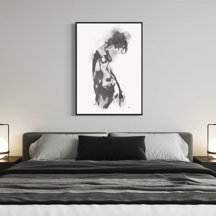 Persephone, Digitalprint, zeitgenössische Kunst, Frauenakt, Limitierte Auflage IKONEN